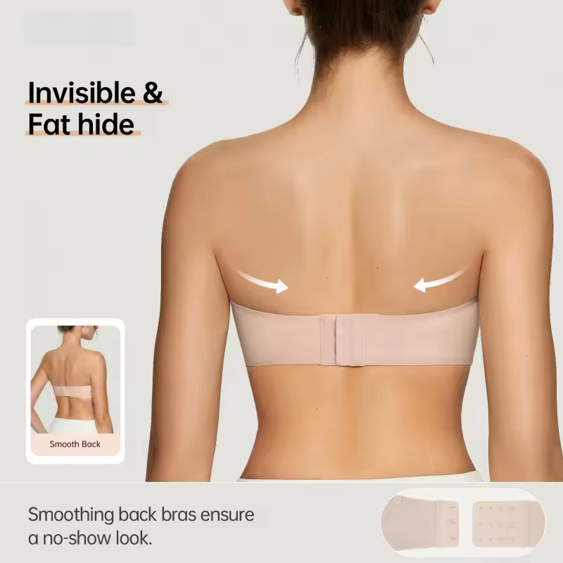 Strapless Push Up Bra